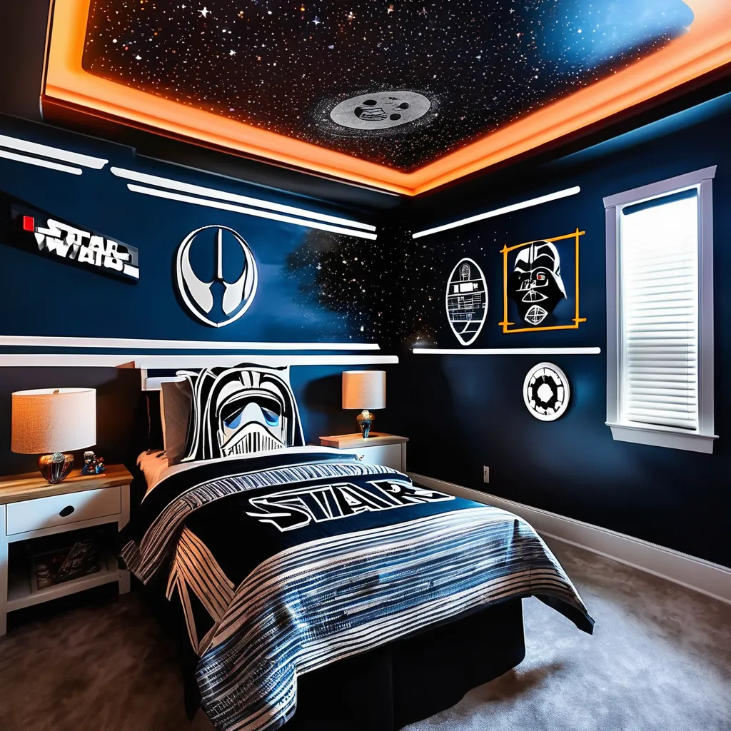 Star Wars-Themed Room - Bedroom