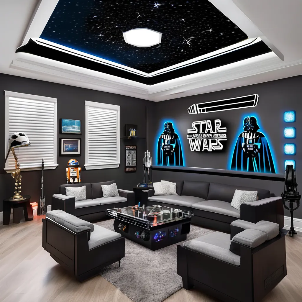 Star Wars-Themed Room - Living room