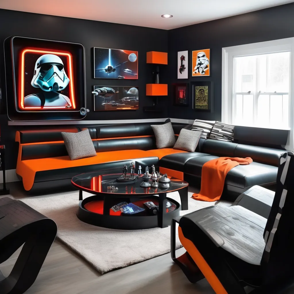 Star Wars-Themed Room - Living room