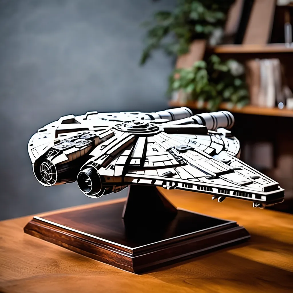 Millenium Falcon Model - Star Wars Effects