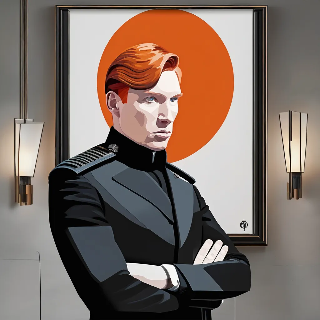 General Hux painted image