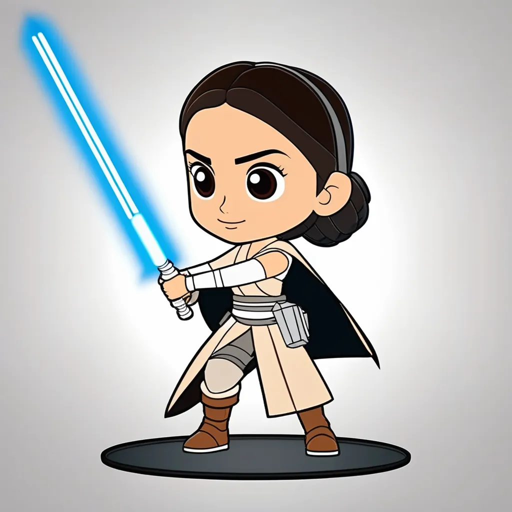 Animated Rey Skywalker