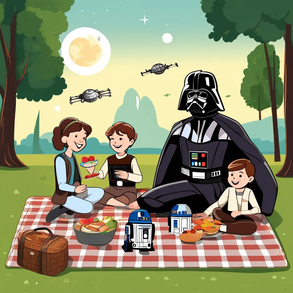 Star Wars family picnic