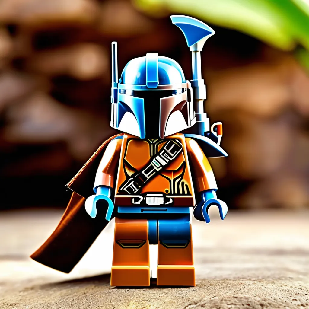 LEGO Mandalorian figure