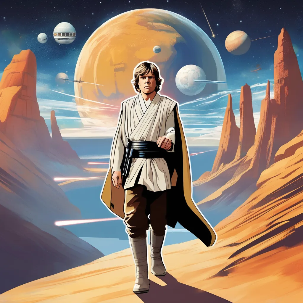 Luke Skywalker on The Hero's Journey