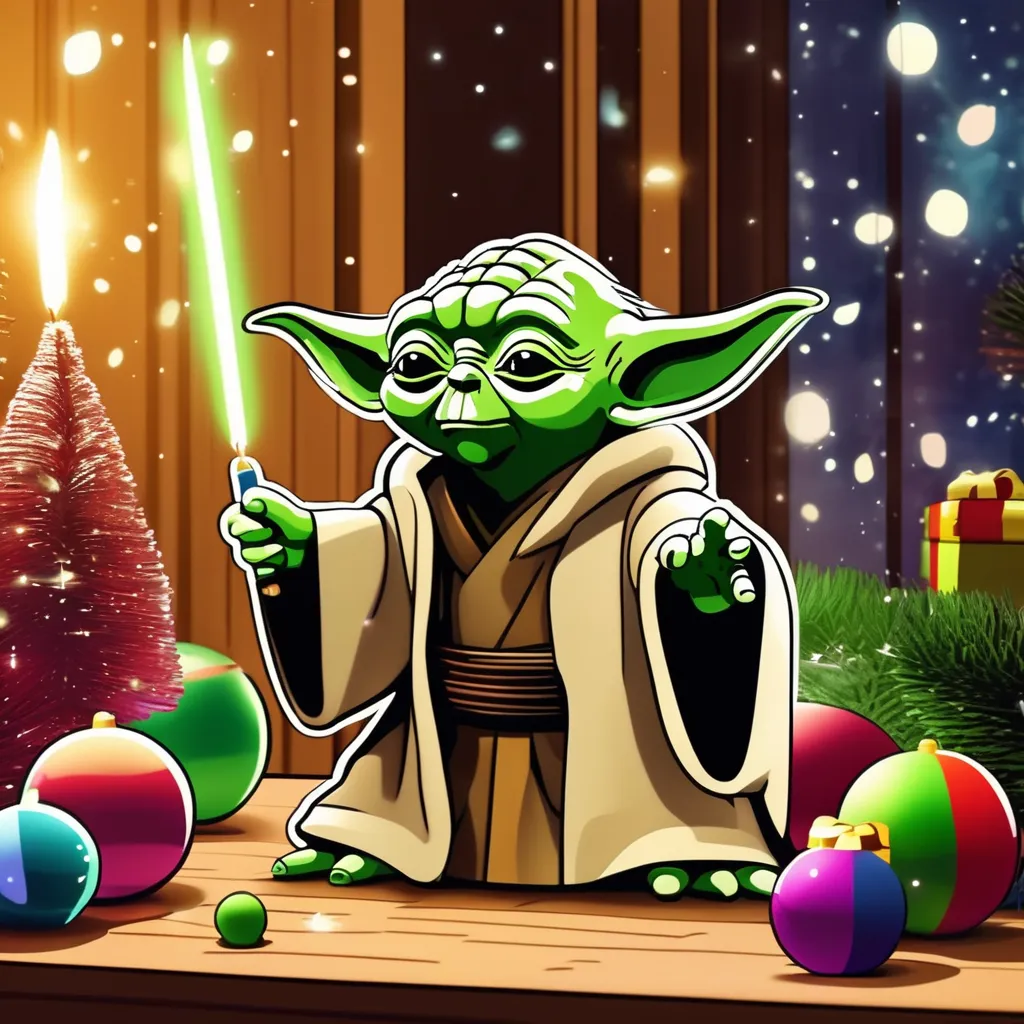 Yoda With Star Wars Advent Calendars