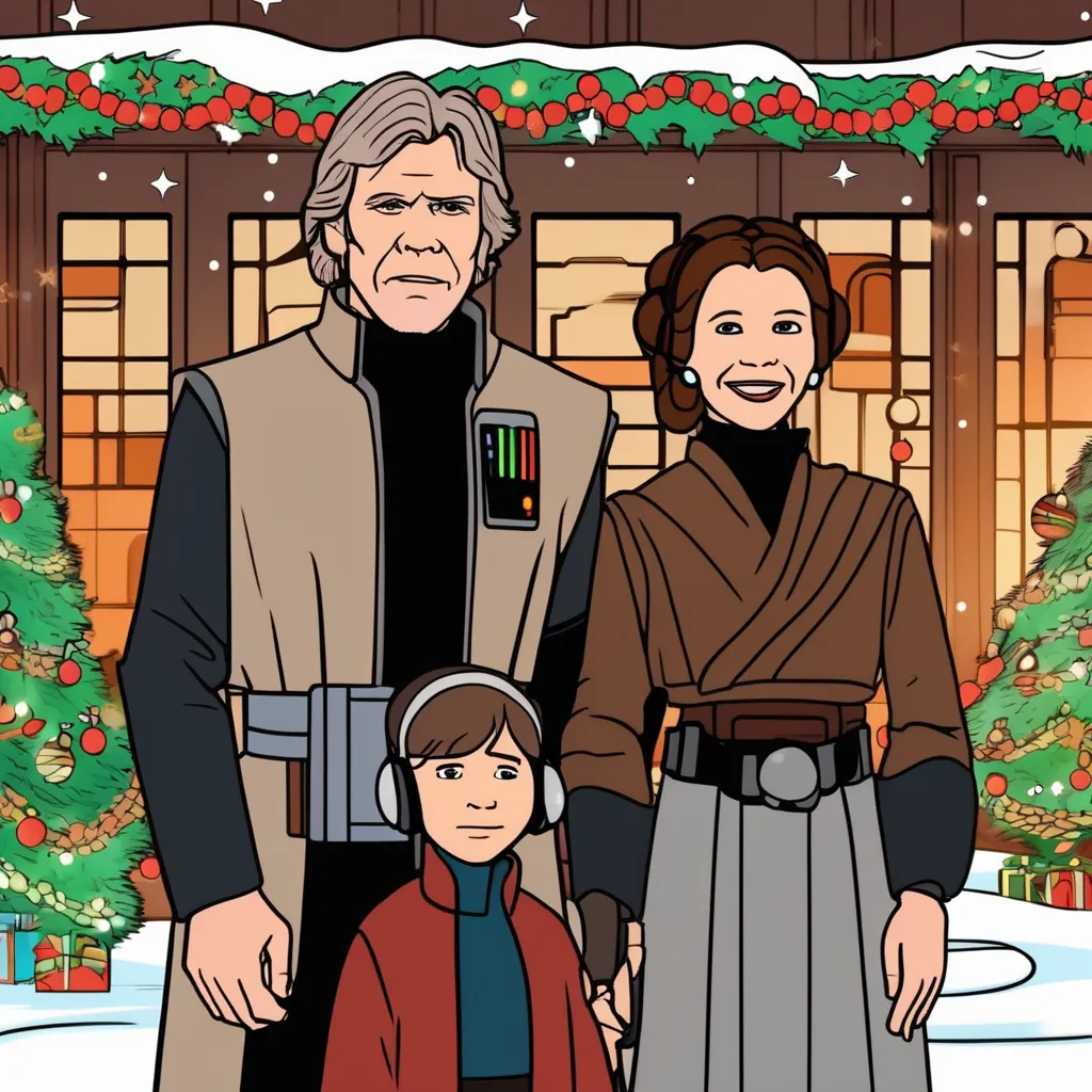 Solo family christmas